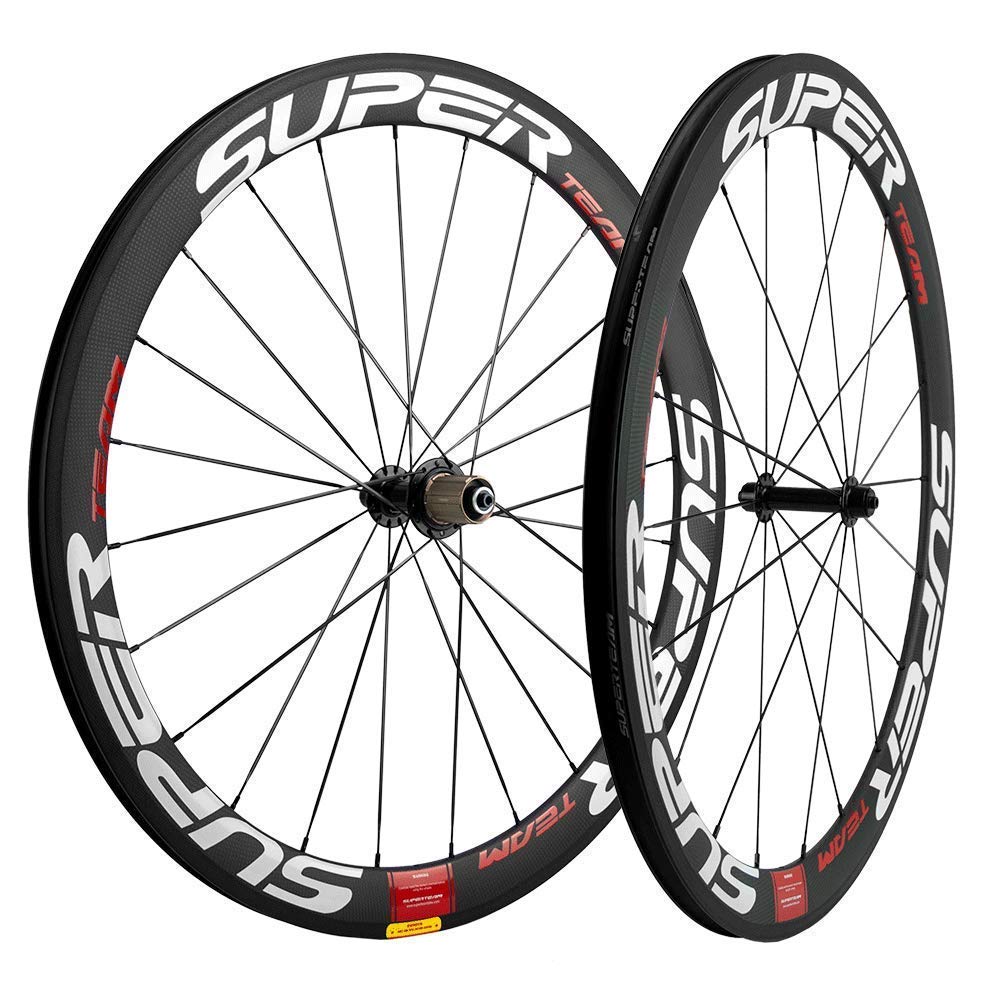 Amazon | Superteam 50mm クリンチャー ホイールセット 700c 23mm 幅